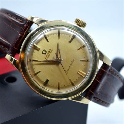 omega seamaster automatic 1950|vintage omega watches 1950s ladies.